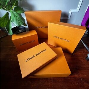 NEW LOUIS VUITTON BOXES AUTHENTIC multiple sizes